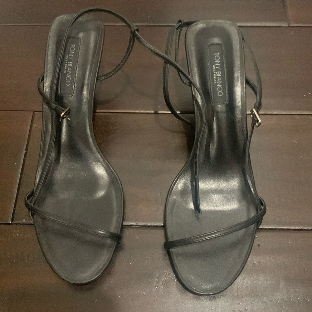 Tony Bianco Caprice Black Heels